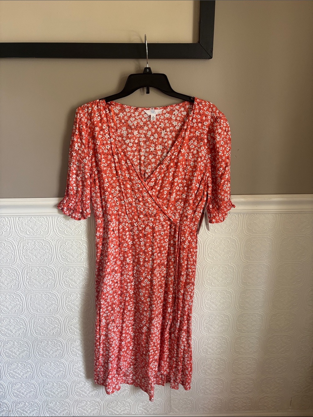 NWT Coral Floral Dress size S